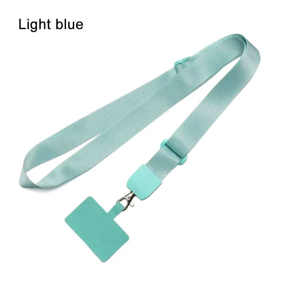 Neck Strap Lanyard for Mobile Phone Rope Anti-lost Keys Mobile Phone Straps Holder Neck Strap Hang Rope Lanyard Patch Card