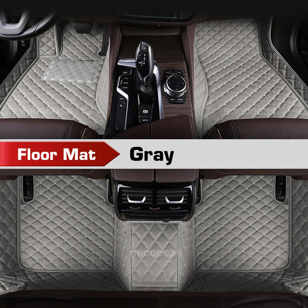 Car floor mats for AUDI Q7 (Seven seats) 2006 2007 2008 2009 2010 2011 2012 2013 2014 2015 2016-2025 Custom foot Pads automobile