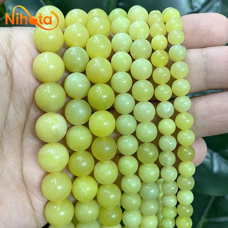 Natural Stone Beads Jaspers Amazonite Turquoises Agates Round Beads for Jewelry Making Diy Bracelet Earrings 4/6/8/10/12mm