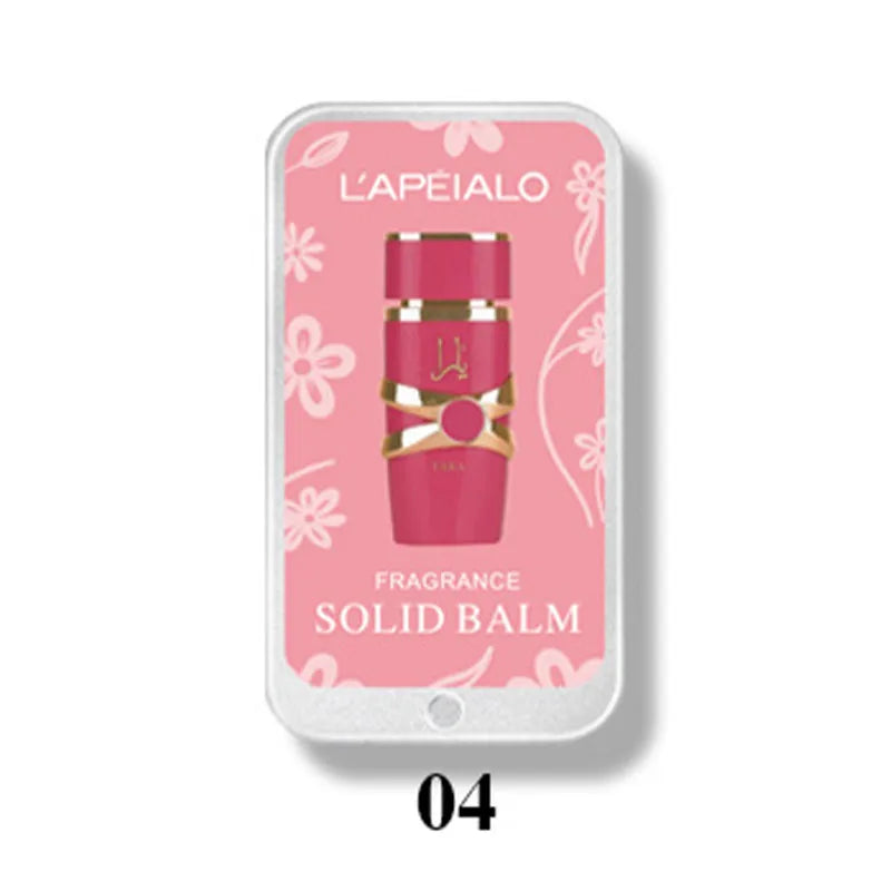 Arab Unisex Solid Balm Long Lasting Fragrance Body Pheromone Perfume Deodorant Cologne Fragrance Portable Pocket Solid Perfume