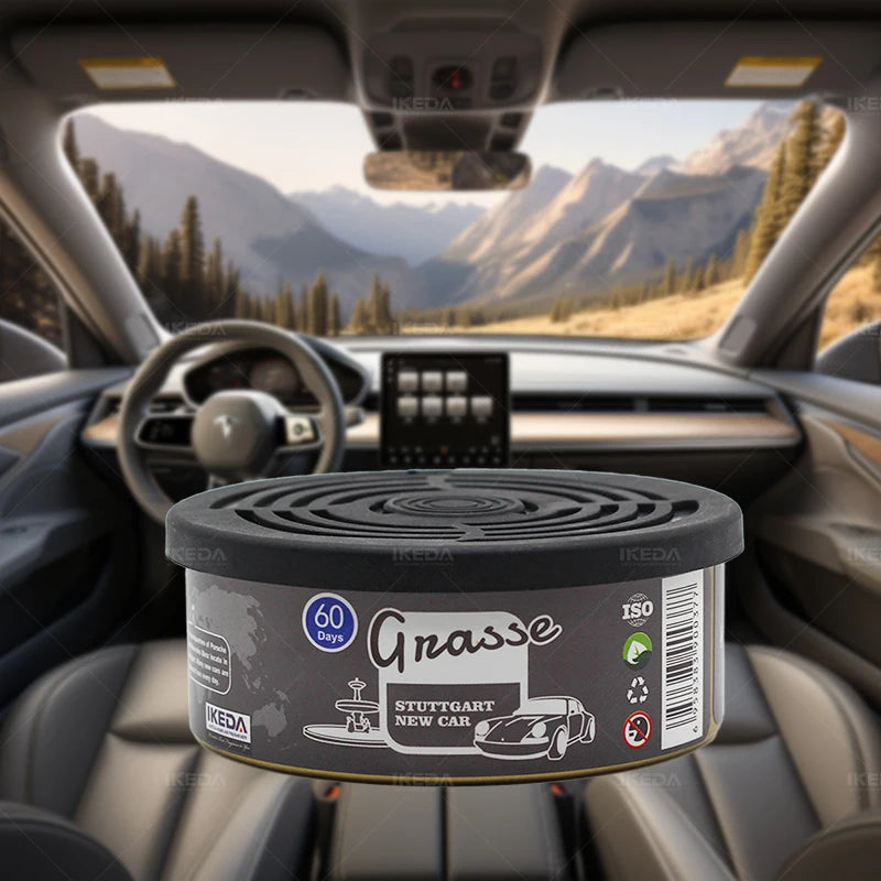 Car Flavoring Car Air Fresheners Perfume Canned Wood Blocks Coffee Flavor Long-Lasting Auto Aromatherapy Car Deodorant Supplies