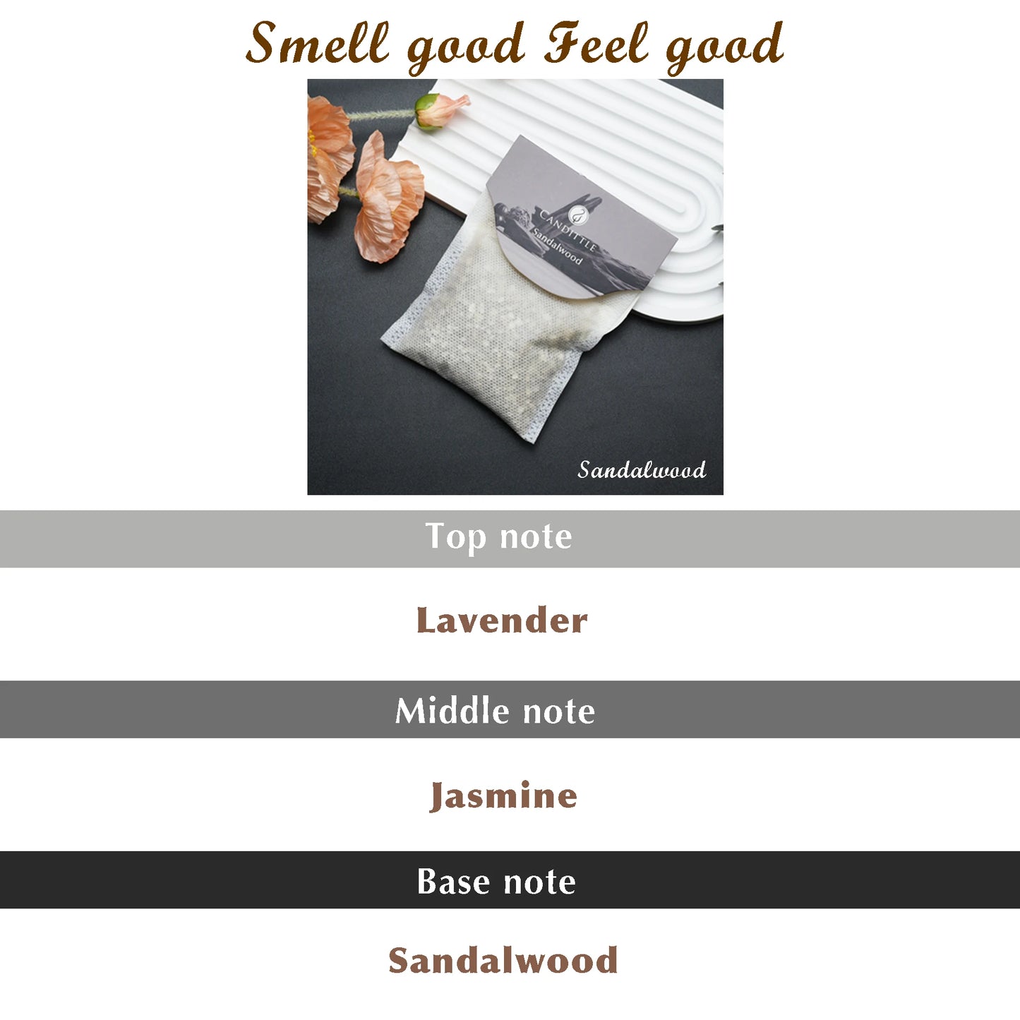 Hanging Paper Scented Sachet With Hook for Wardrobe Shoe Closet Home Fragrance Decoration Long Last