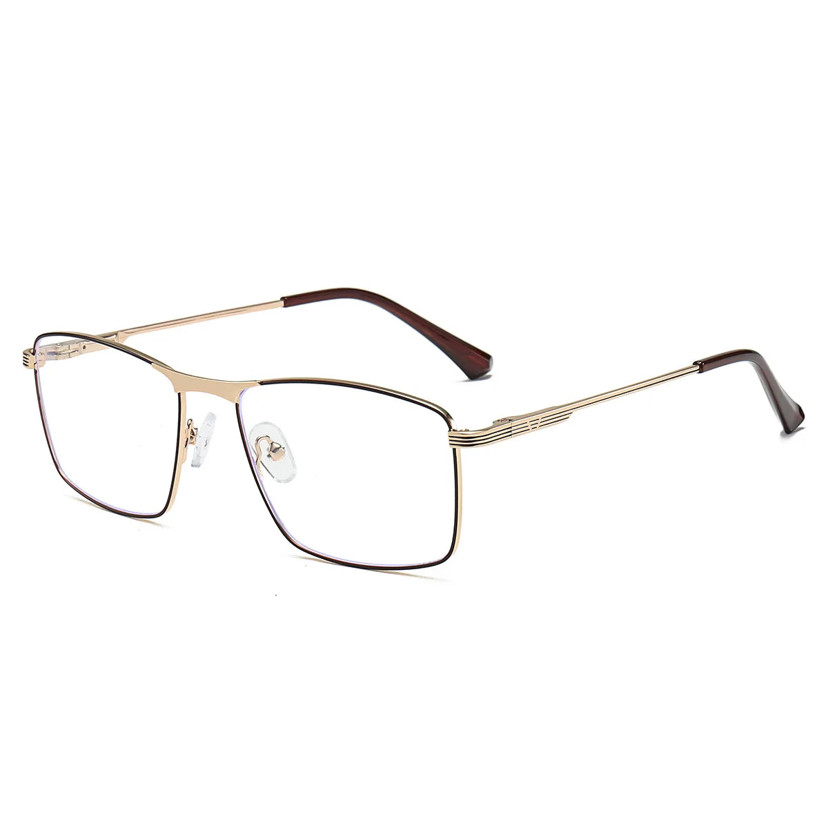 JMISUS 2025 Fashion Alloy Square Prescription Glasses Man Anti-Blue Light/Photochromic Myopia Eyewear Optical Eyeglasses