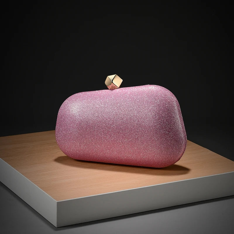 New Creative Bright Sequin Wedding Clutch Bag Women's Sparkly Evening Dress Storage Bag for Banquet Parties Gift Bag