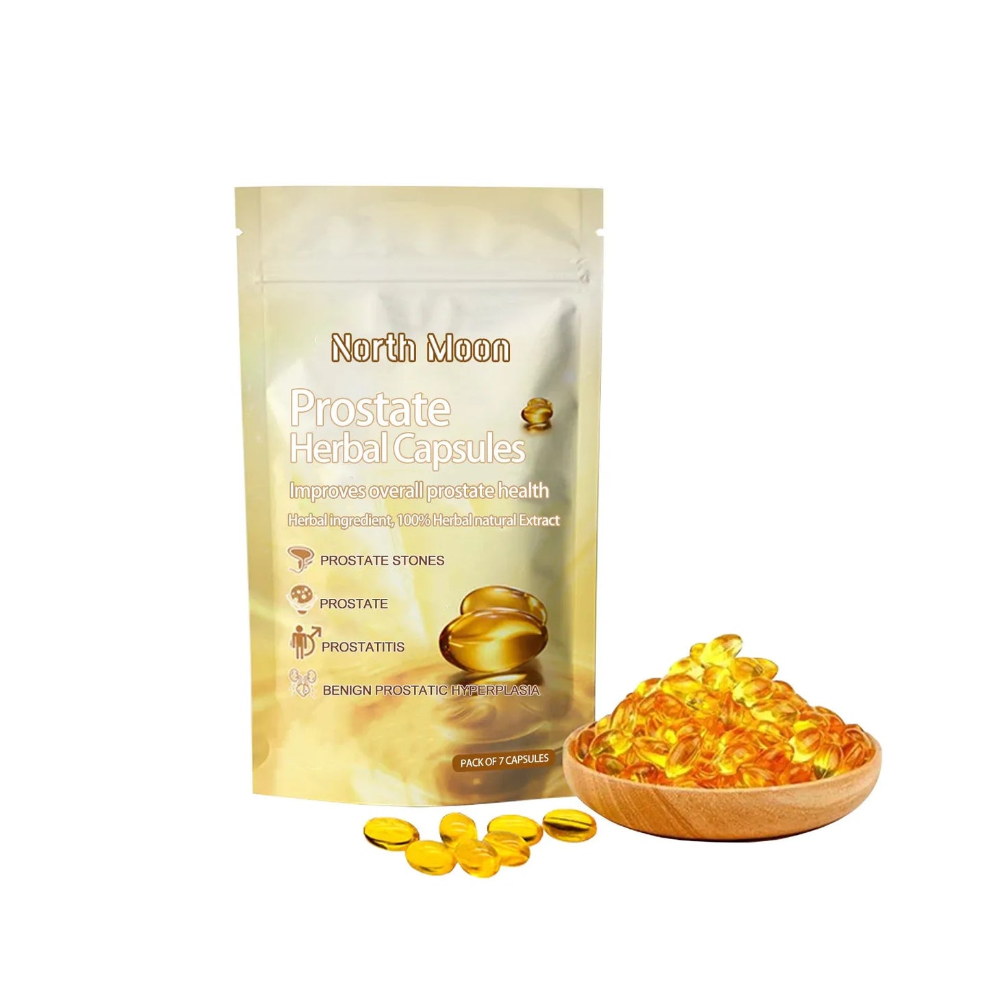 Prostate Health Supplement Fast Absorption Prostate Health Capsules Reduce Dry Skin Body Care Herbal For Man For Body Heath