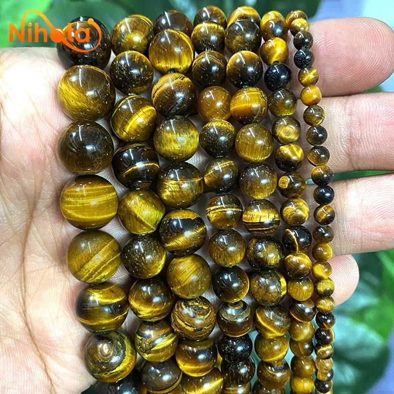 Natural Stone Beads Jaspers Amazonite Turquoises Agates Round Beads for Jewelry Making Diy Bracelet Earrings 4/6/8/10/12mm