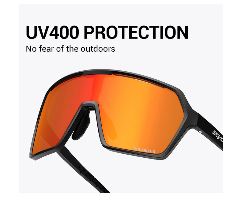 SCVCN Hot Photochromic Cycling Sunglasses MTB Glasses Outdoor Bike Cycling UV400 Eyewear Men Women Bicycle Sports Hiking Glasses