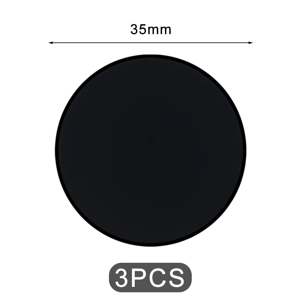 1/3/5PCS Magnetic Metal Plate For Car Phone Holder Universal Iron Sheet Disk Sticker Mount Mobile Phone Magnet Stand For IPhone