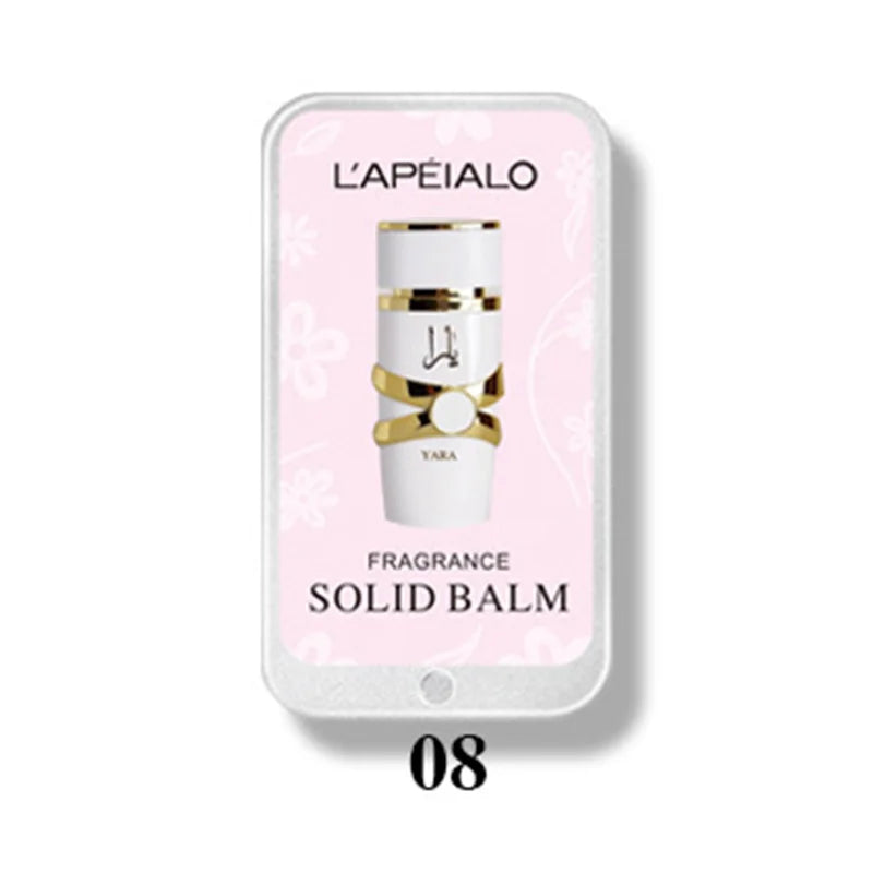 Arabian Solid Perfume Unisex Body Pheromone Perfume Lasting Fragrance Deodorant Fresh Nature Portable Pocket Cologne Perfume