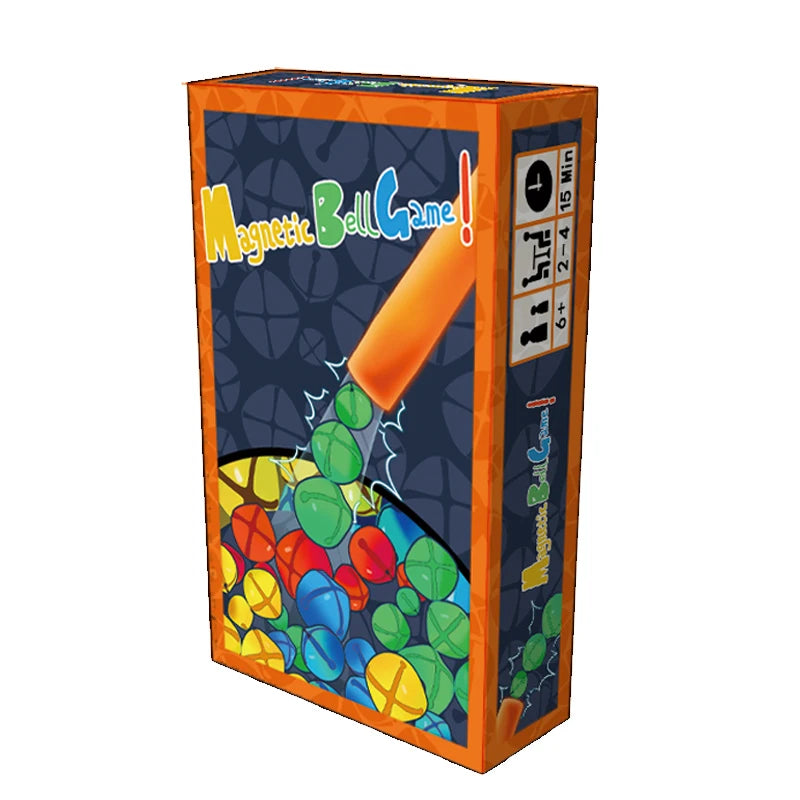 Interactive Magnetic Wand And Colorful Bell Parent-Child Sensory Magnetic Toy Portable Stress Reliever Children'sBoard Game Gift