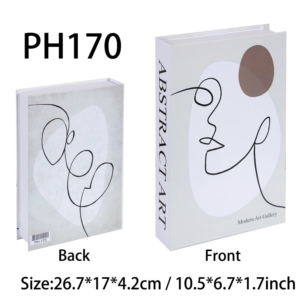 Luxury Home Decoration Fake Book Fashion Living Room Decoration Coffee Table Bedroom Interior Items Modern Book Box Decoration