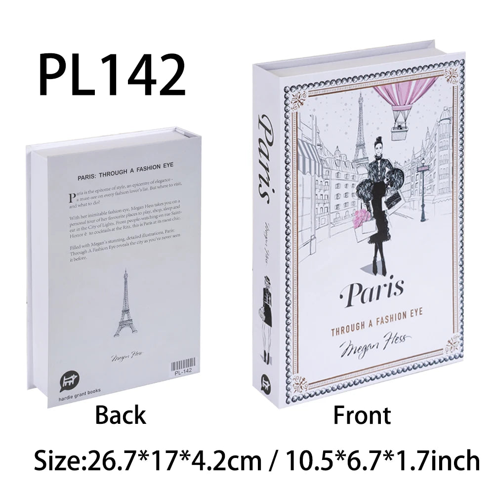 Luxury Home Decoration Fake Book Fashion Living Room Decoration Coffee Table Bedroom Interior Items Modern Book Box Decoration