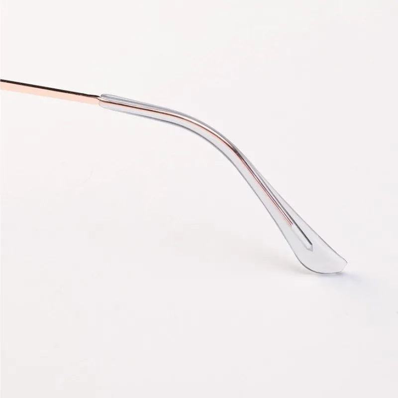 Fashion Ultra-Light Polygon Frame Anti-blue Light Glasses Unisex Reading Eyewear UV400 Shades Flat Mirror Eyeglasses