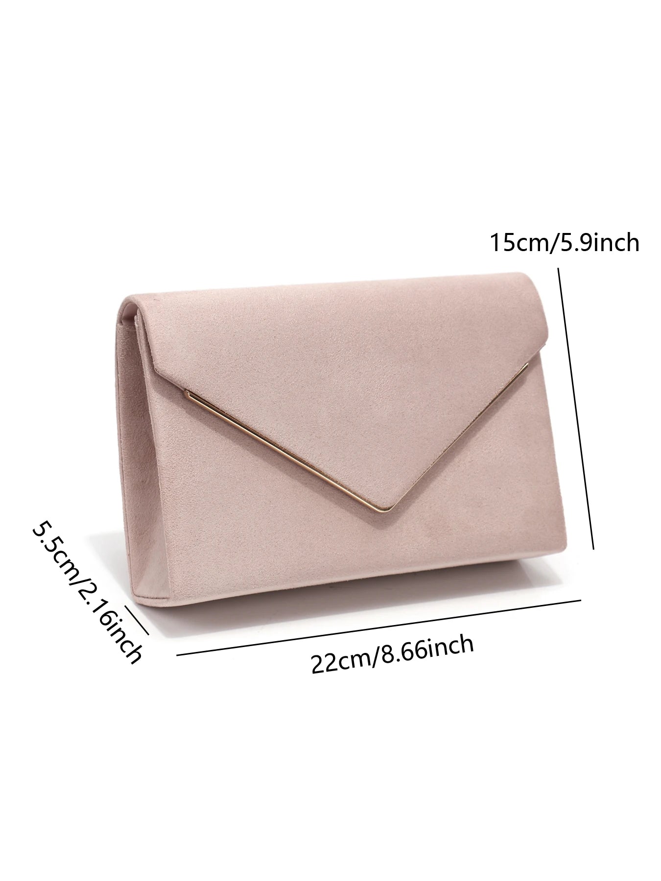 Envelope Design Velvet Women Evening Bags V Metal Fashion Small Cover Clutch Bags With Shoulder Chain Party Wedding Prom Handbag