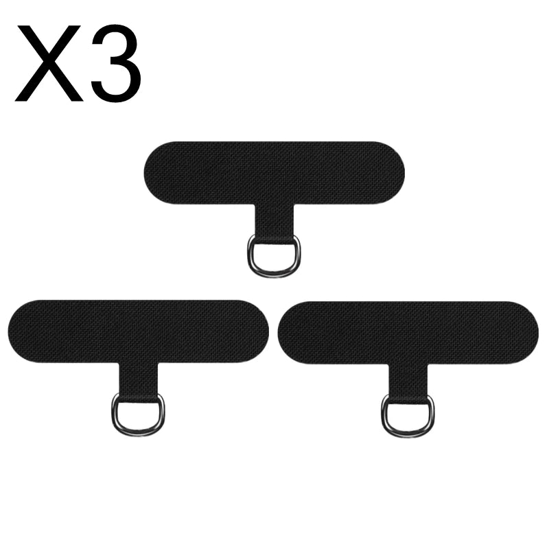 Universal Mobile Phone Lanyard Straps Gasket Anti-lost Nylon Detachable Phone Hanging Cord Patch Replacement Sling Tether Pad