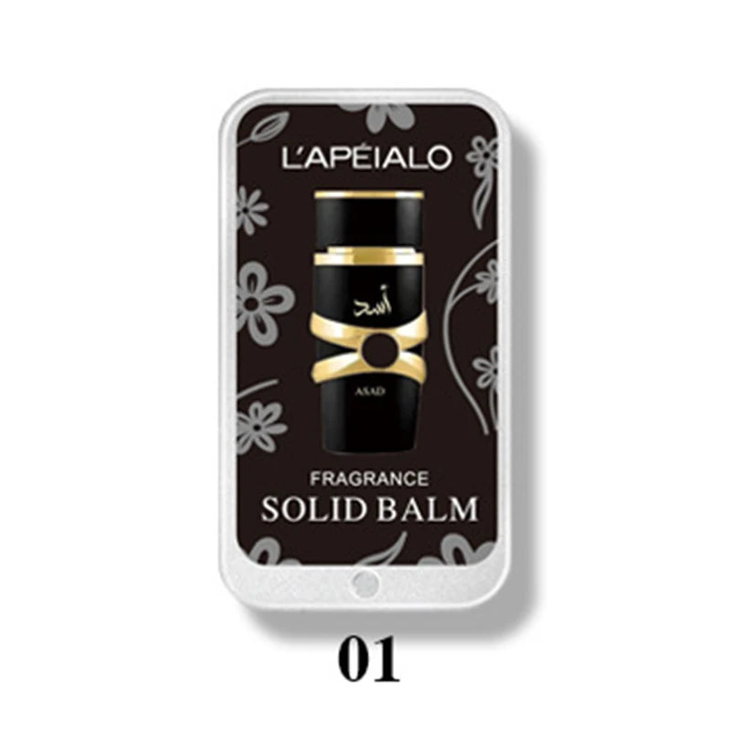 Arabian Solid Perfume Unisex Body Pheromone Perfume Lasting Fragrance Deodorant Fresh Nature Portable Pocket Cologne Perfume