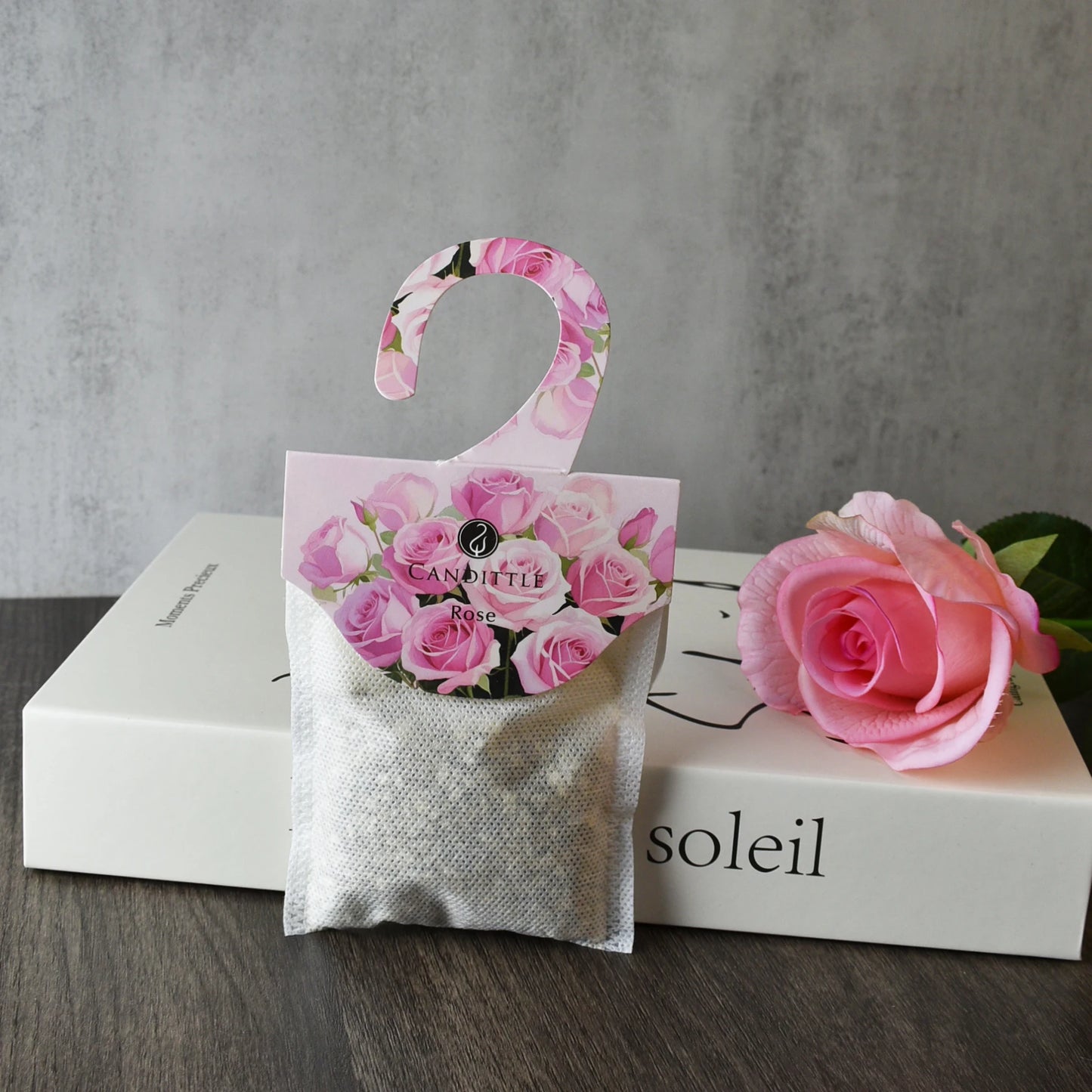 Hanging Paper Scented Sachet With Hook for Wardrobe Shoe Closet Home Fragrance Decoration Long Last