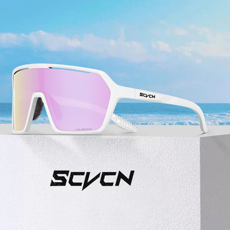 SCVCN Hot Photochromic Cycling Sunglasses MTB Glasses Outdoor Bike Cycling UV400 Eyewear Men Women Bicycle Sports Hiking Glasses