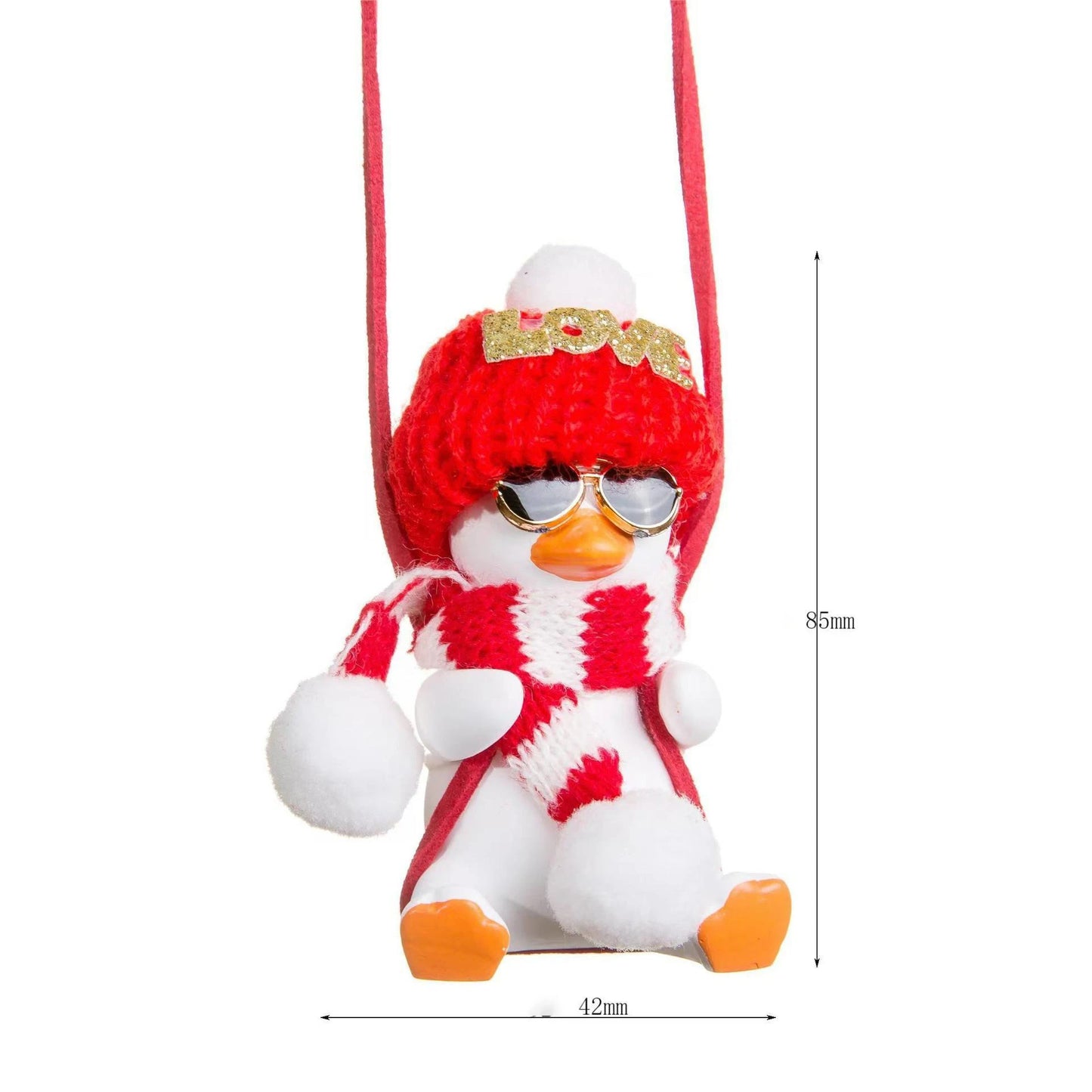 Car Decoration Accessory Duck-shaped Aroma Diffuser, Cute Cartoon, Car Interior Decoration Item