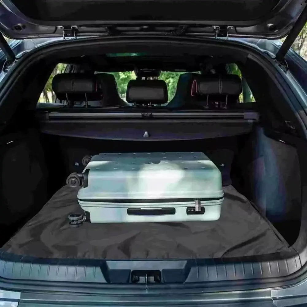 Caer Universal Waterproof Polyester Fiber Cargo Mat Portable Dustproof Luggage Liner Pet Mat for Car SUV Trunk Protection