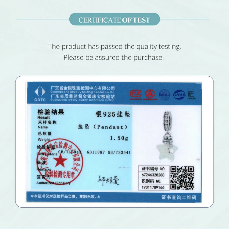 WOSTU 925 Sterling Silver Animal Cat Charm Pendant Heart Family Ladybug Bee Beads Fit Original Bracelet DIY Jewelry For Women