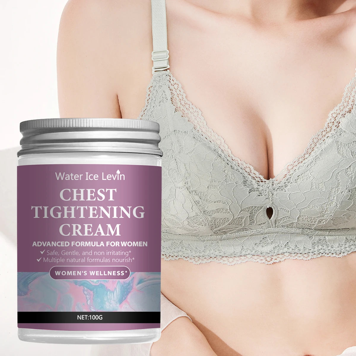 Chest Firming Cream - Lightweight Texture - Deep Hydration - Smooth & Plump Skin