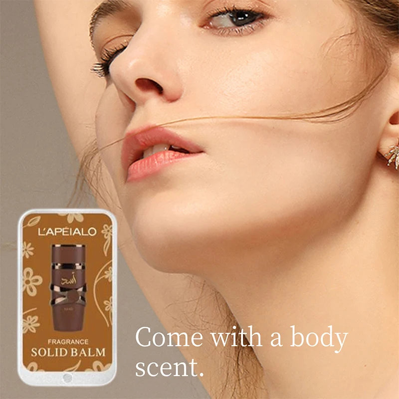 Arabian Solid Perfume Unisex Body Pheromone Perfume Lasting Fragrance Deodorant Fresh Nature Portable Pocket Cologne Perfume