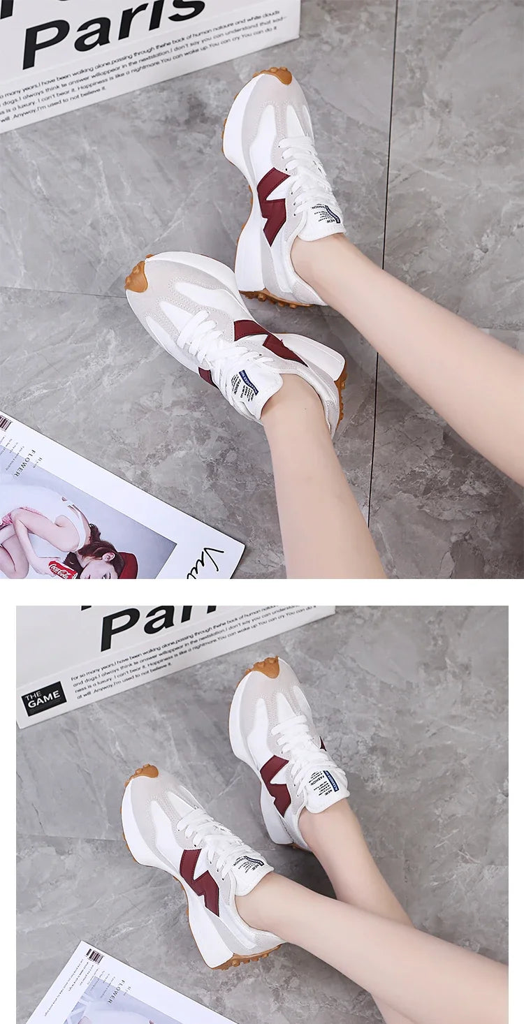 New Style Zugu Women's ShoesinsPopular Thick-Soled Dad Sneakers2025Summer Breathable Season Comfortable Sneaker