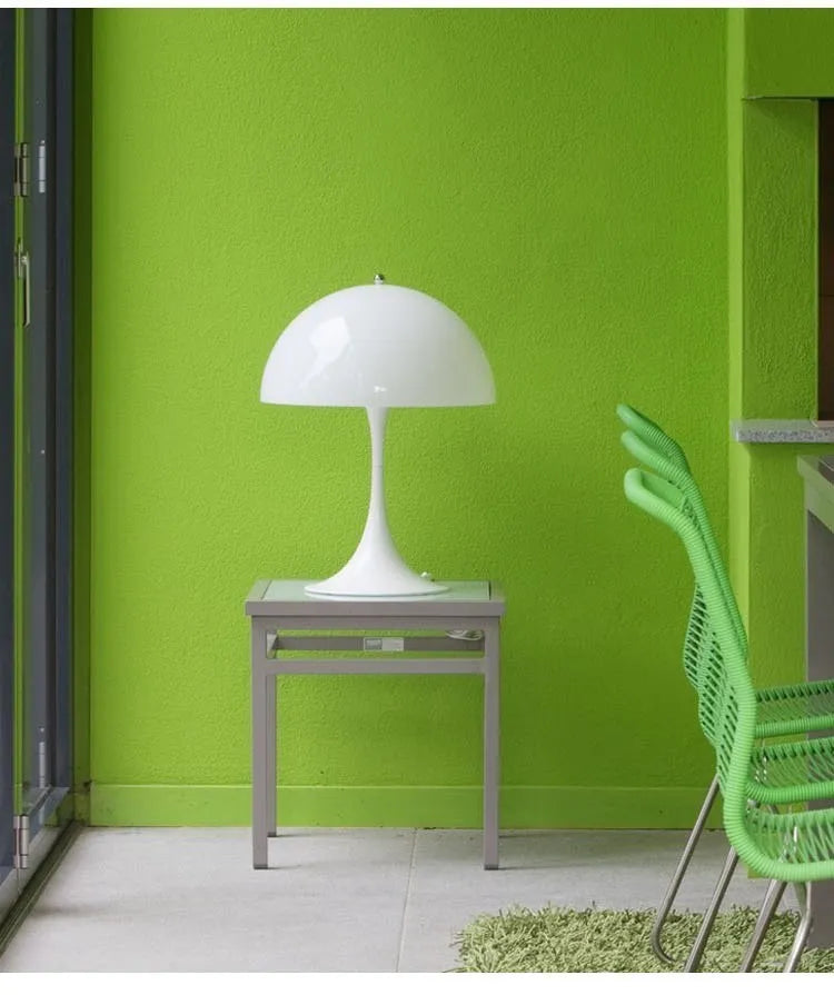 Modern Mushroom Floor Lamp LED Decoration Illumination For Bedroom Living Rooms White Minimalist Decor Study Reading Stand Light