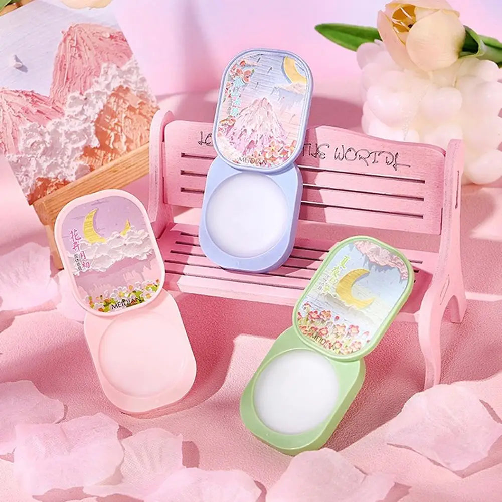 3Pcs Female Solid Perfume Portable Long Lasting Fragrance Fresh Natural Balm Deodorant Antiperspirant Perfume For Women