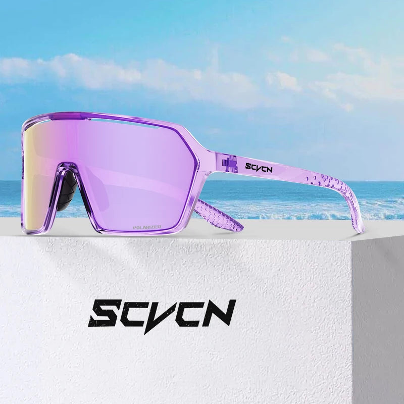 SCVCN Hot Photochromic Cycling Sunglasses MTB Glasses Outdoor Bike Cycling UV400 Eyewear Men Women Bicycle Sports Hiking Glasses