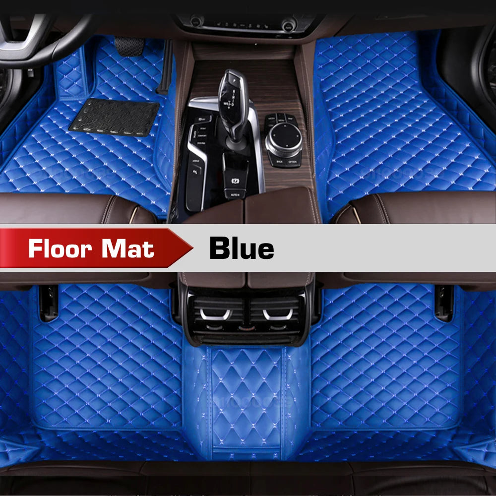 Car floor mats for AUDI Q7 (Seven seats) 2006 2007 2008 2009 2010 2011 2012 2013 2014 2015 2016-2025 Custom foot Pads automobile