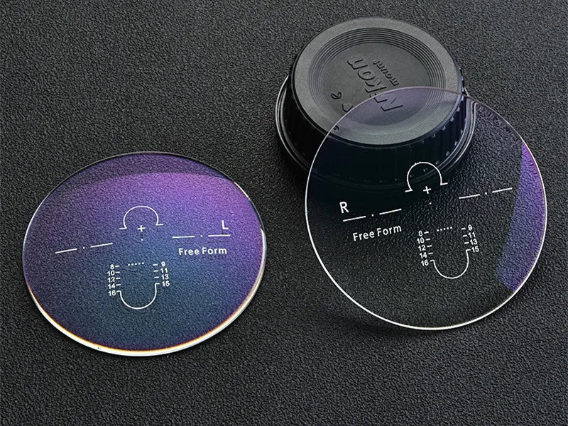 Photochromic Progressive Multifocal Anti-blue Light Lenses 1.61 1.67 Prescription Optic Glasses Myopia Presbyopia Colour Lenses