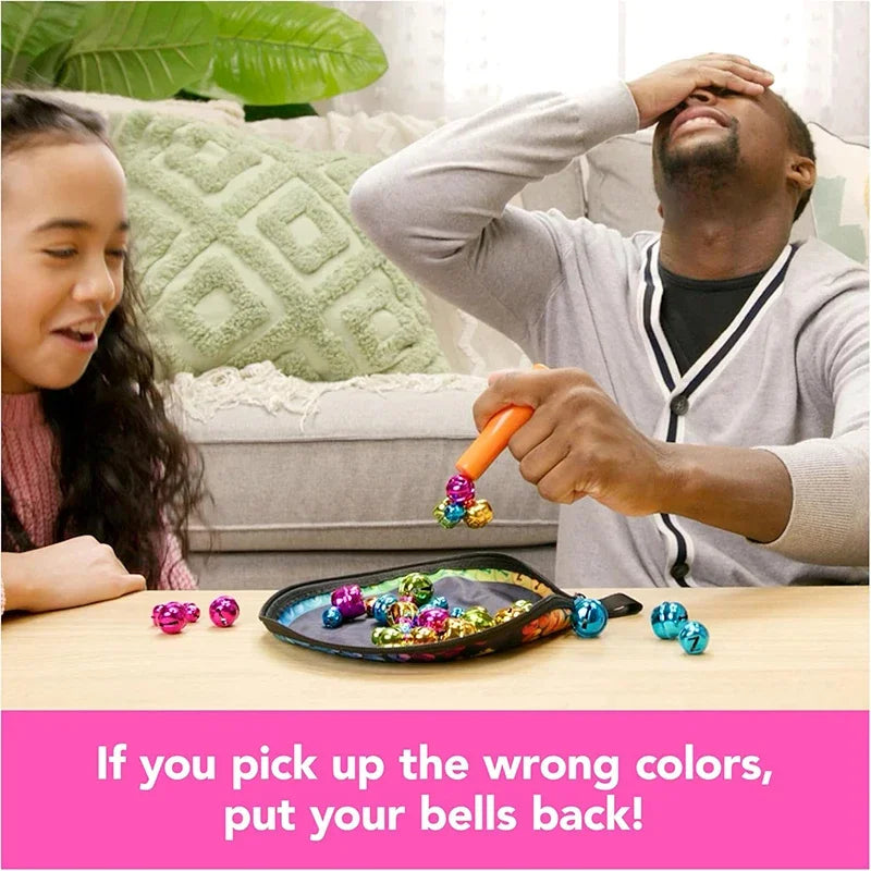 Interactive Magnetic Wand And Colorful Bell Parent-Child Sensory Magnetic Toy Portable Stress Reliever Children'sBoard Game Gift
