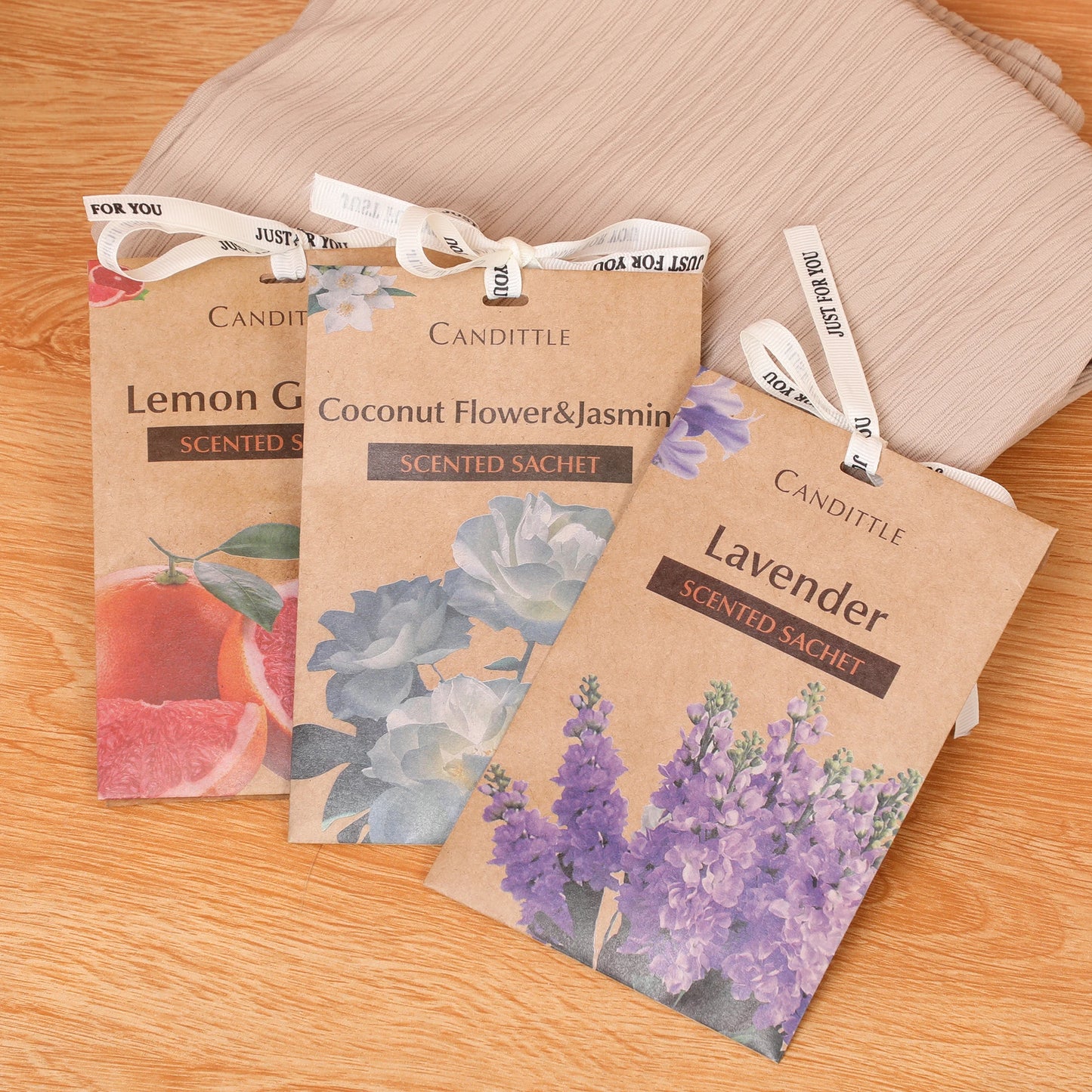 Hanging Paper Scented Sachet With Hook for Wardrobe Shoe Closet Home Fragrance Decoration Long Last