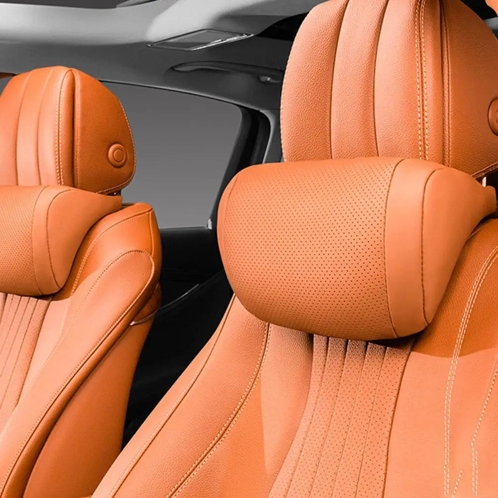 Memory Foam Car Headrest Neck Support Breathable Easy To Install Multiple Colors Available Car Accessory Headrest