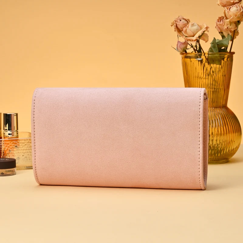 Women's handbag wedding party evening dress bag birthday gift bag picnic trip velvet bag metal chain shoulder bag cross-body bag