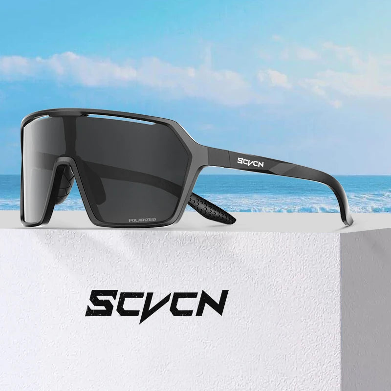 SCVCN Hot Photochromic Cycling Sunglasses MTB Glasses Outdoor Bike Cycling UV400 Eyewear Men Women Bicycle Sports Hiking Glasses