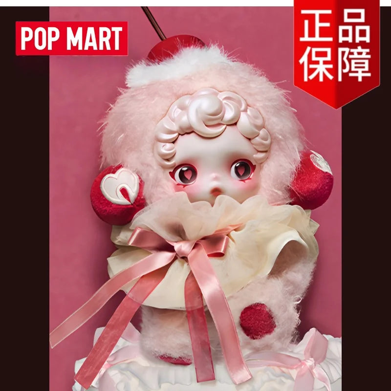Original Popmart Skullpanda V3 You Found Me Series Trend Blind Box Doll Bag Pendant Surprised Box Toy Emotion Soothing Doll Gift