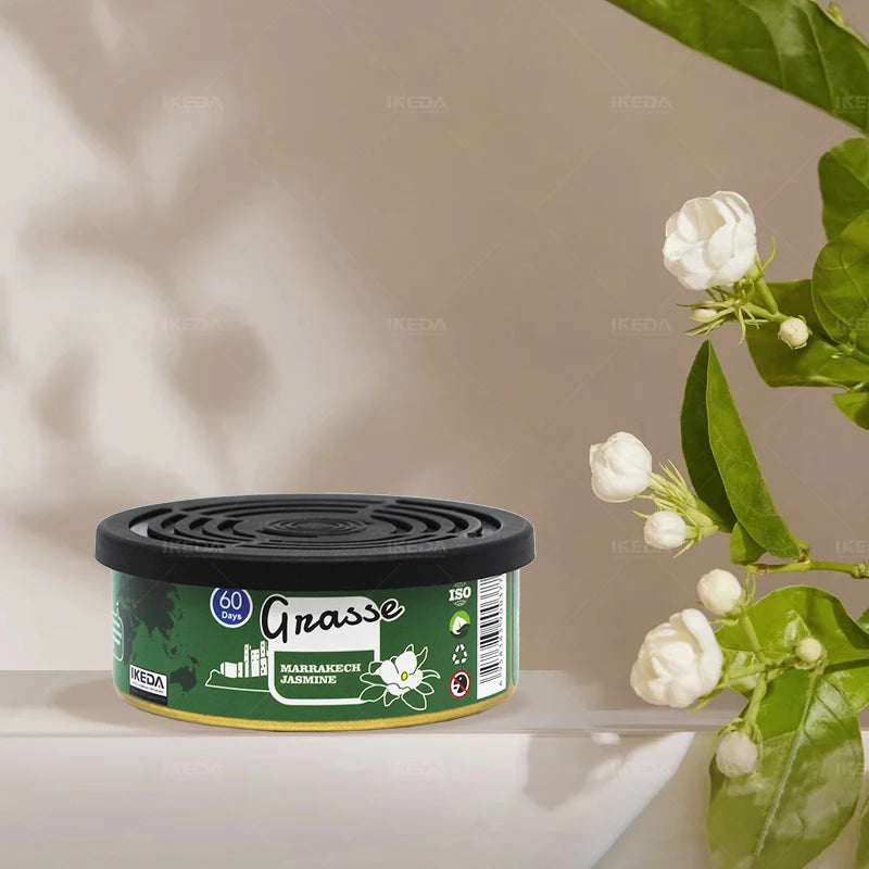 Car Flavoring Car Air Fresheners Perfume Canned Wood Blocks Coffee Flavor Long-Lasting Auto Aromatherapy Car Deodorant Supplies