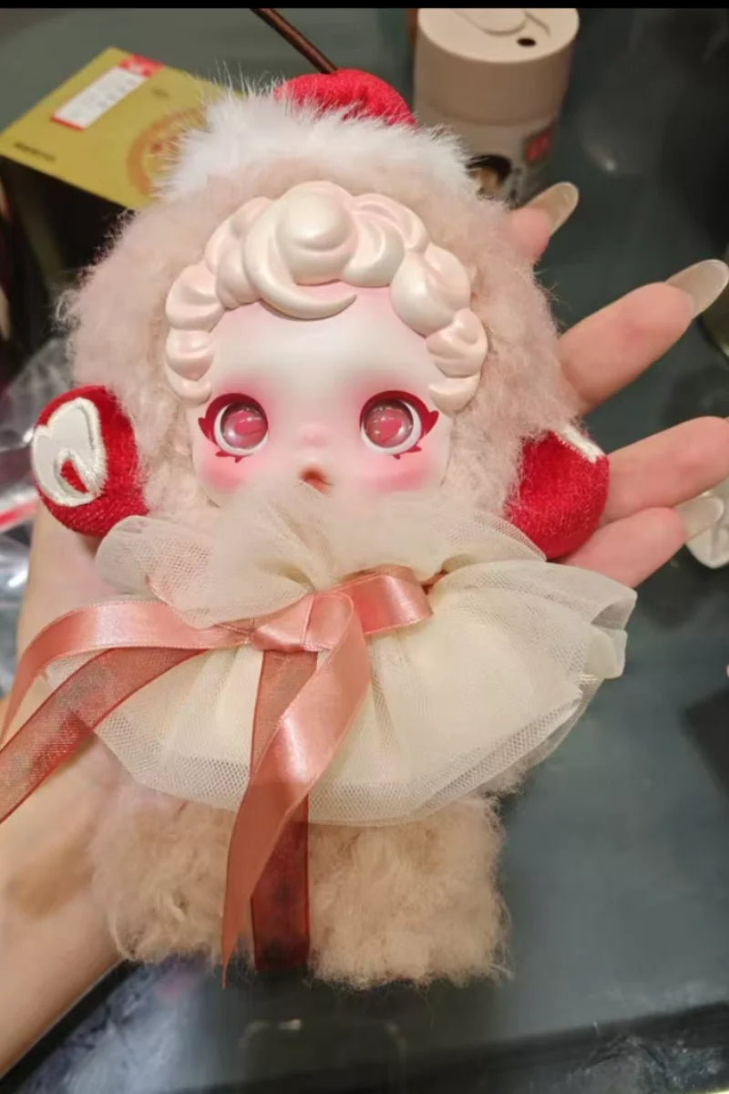 Original Popmart Skullpanda V3 You Found Me Series Trend Blind Box Doll Bag Pendant Surprised Box Toy Emotion Soothing Doll Gift