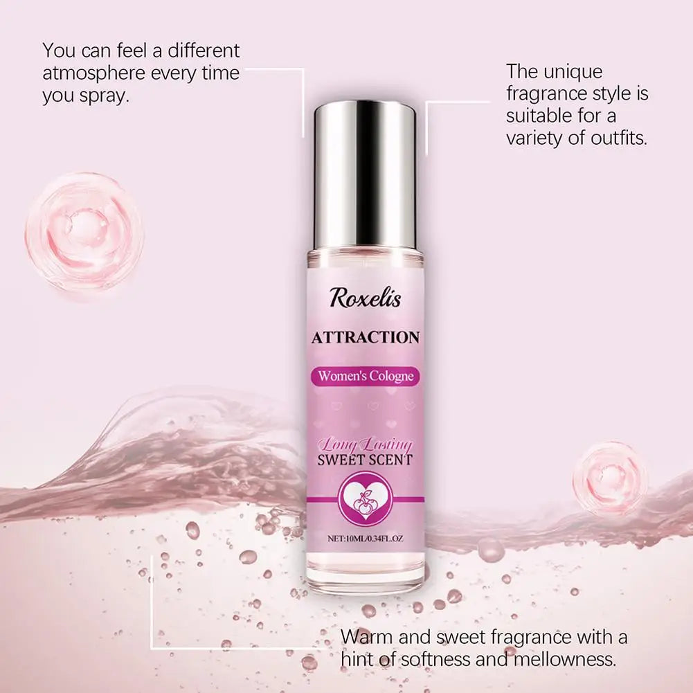 10ML Perfumes de mujer originales Long-lasting Floral Fragrance Pheromone Cologne Ball Perfume Fresh Elegant Perfume Woman