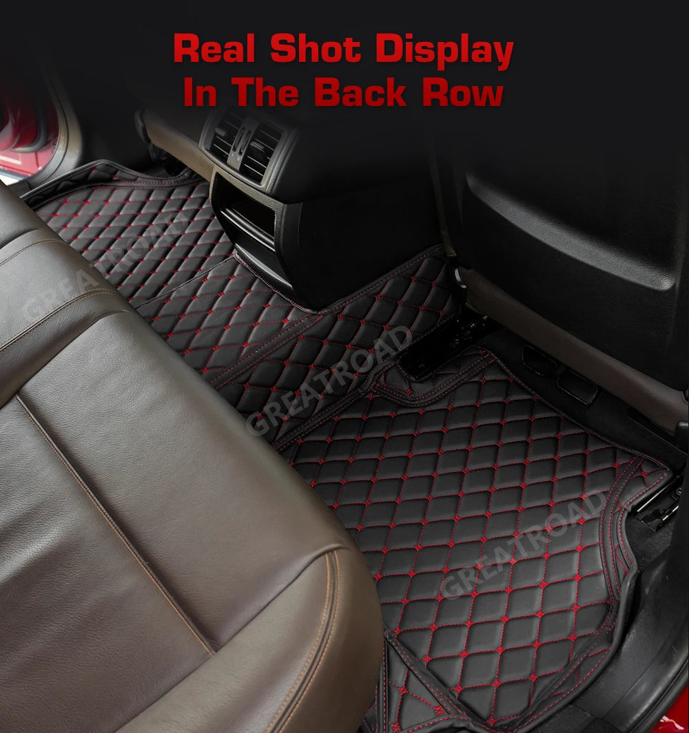 Car floor mats for AUDI Q7 (Seven seats) 2006 2007 2008 2009 2010 2011 2012 2013 2014 2015 2016-2025 Custom foot Pads automobile