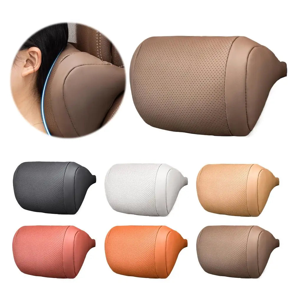 Memory Foam Car Headrest Neck Support Breathable Easy To Install Multiple Colors Available Car Accessory Headrest