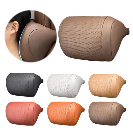 Memory Foam Car Headrest Neck Support Breathable Easy To Install Multiple Colors Available Car Accessory Headrest