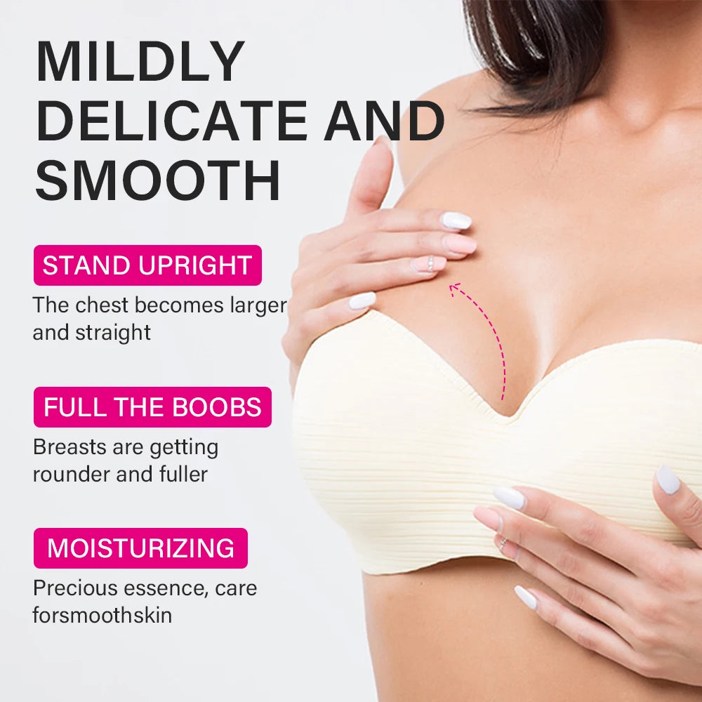 Breast Enhancement Cream Female Breast Enhancer Fast Growth Plump Breast Lifting Firming Cream Elasticity Chest Plump Tightness