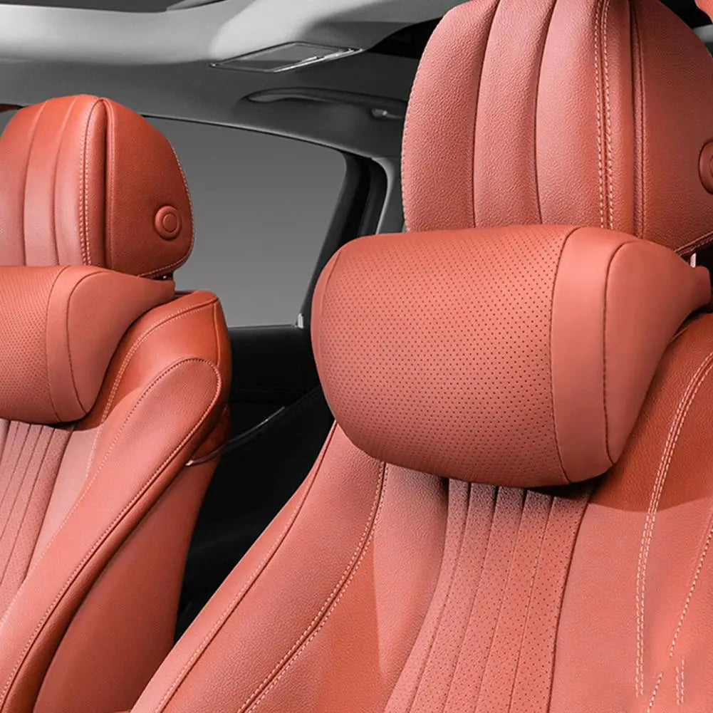 Memory Foam Car Headrest Neck Support Breathable Easy To Install Multiple Colors Available Car Accessory Headrest