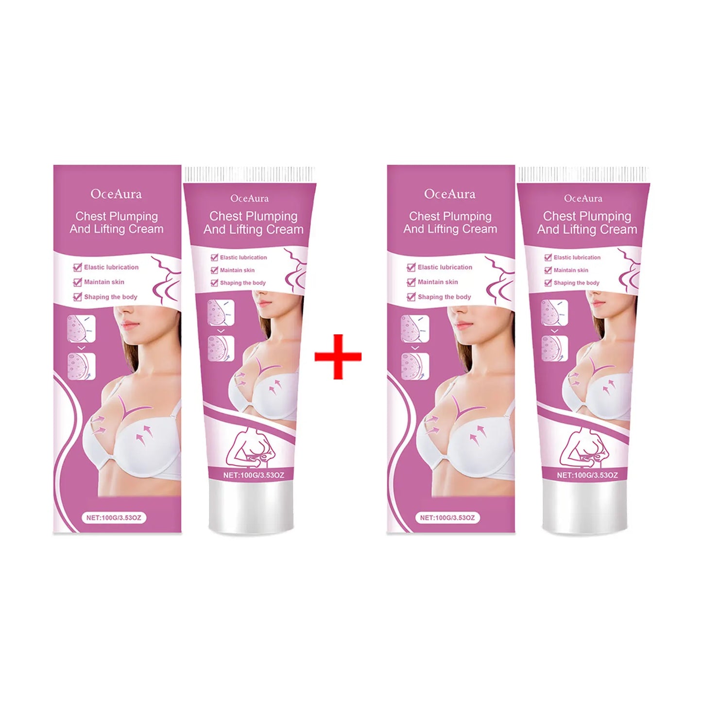 Chest Plumping Lifting Cream Enlargement Size up Enhancenment Improve Breast Flat Sagging Bust Firming Massage Boob Growth Cream