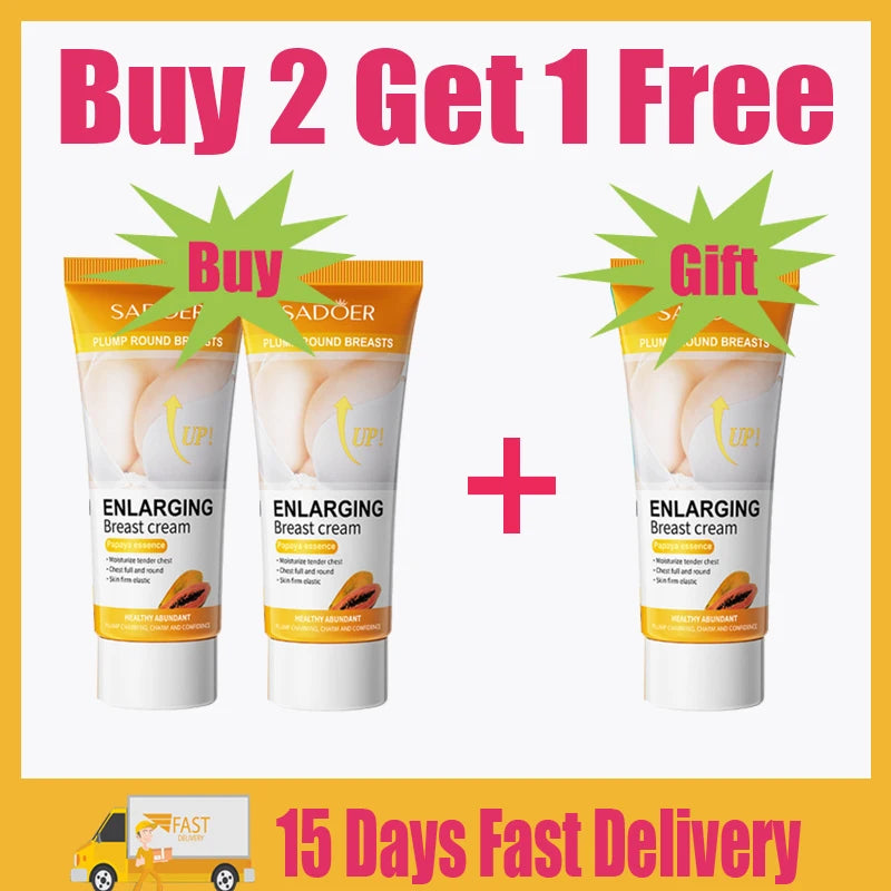 Fast Growth Breast Enlargement Cream Lift Firm Breast Improve Sagging Massage Chest Rapidly Body Moisturizing Smooth Bright Care