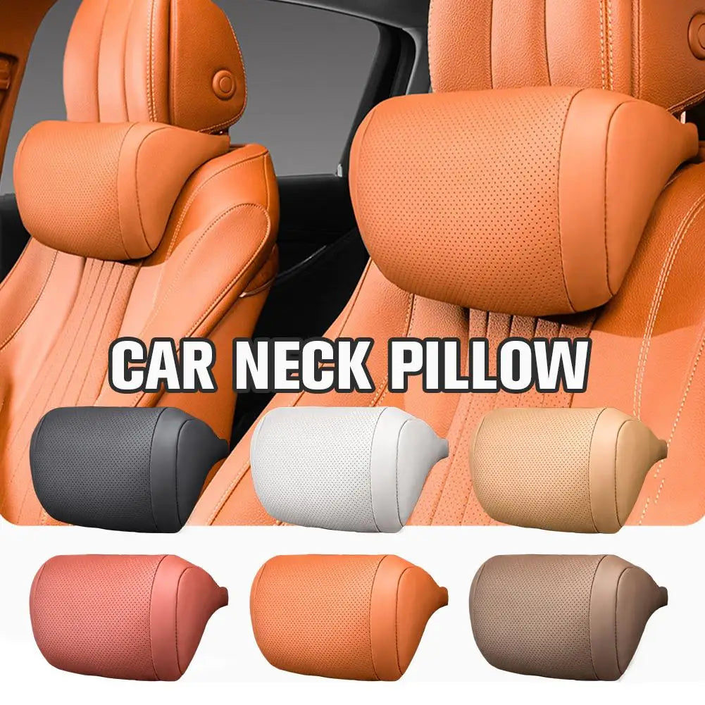 Memory Foam Car Headrest Neck Support Breathable Easy To Install Multiple Colors Available Car Accessory Headrest